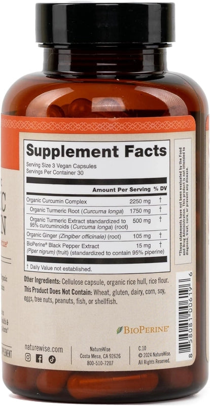 LuneaPMS Turmeric Capsules